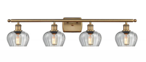 Fenton - 4 Light - 37 inch - Brushed Brass - Bath Vanity Light (3442|516-4W-BB-G92)