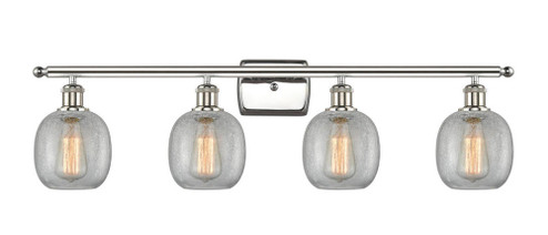 Belfast - 4 Light - 36 inch - Polished Nickel - Bath Vanity Light (3442|516-4W-PN-G105-LED)