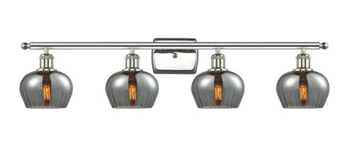 Fenton - 4 Light - 37 inch - Polished Nickel - Bath Vanity Light (3442|516-4W-PN-G93-LED)