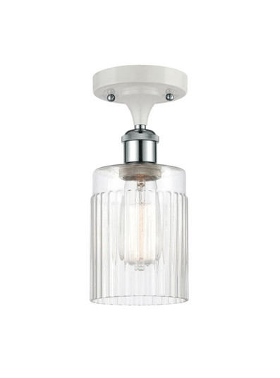 Hadley - 1 Light - 5 inch - White Polished Chrome - Semi-Flush Mount (3442|516-1C-WPC-G342-LED)