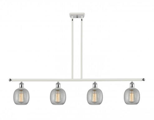Belfast - 4 Light - 48 inch - White Polished Chrome - Stem hung - Island Light (3442|516-4I-WPC-G105-LED)