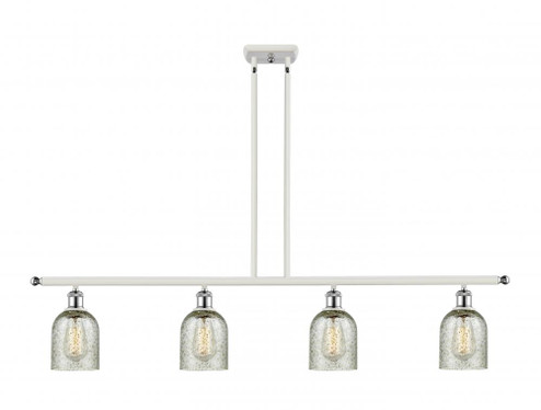 Caledonia - 4 Light - 48 inch - White Polished Chrome - Stem hung - Island Light (3442|516-4I-WPC-G259-LED)
