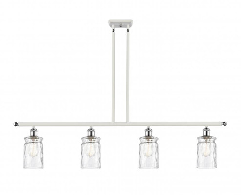 Candor - 4 Light - 48 inch - White Polished Chrome - Stem hung - Island Light (3442|516-4I-WPC-G352)