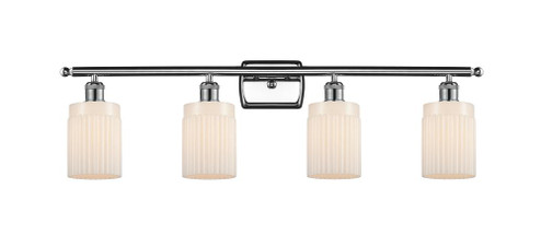 Hadley - 4 Light - 35 inch - Polished Chrome - Bath Vanity Light (3442|516-4W-PC-G341)