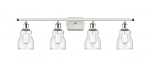 Ellery - 4 Light - 35 inch - White Polished Chrome - Bath Vanity Light (3442|516-4W-WPC-G394)