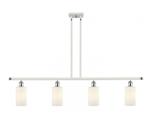 Clymer - 4 Light - 48 inch - White Polished Chrome - Stem hung - Island Light (3442|516-4I-WPC-G801)