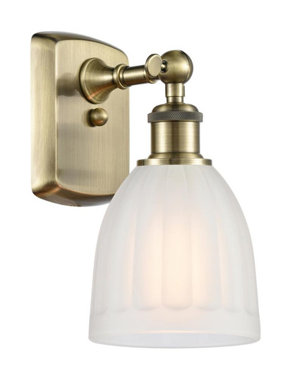 Brookfield - 1 Light - 6 inch - Antique Brass - Sconce (3442|516-1W-AB-G441-LED)