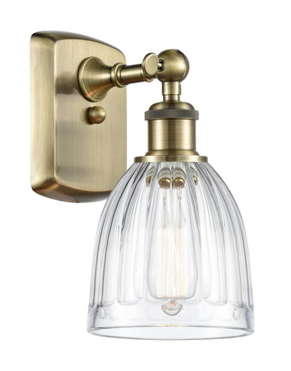 Brookfield - 1 Light - 6 inch - Antique Brass - Sconce (3442|516-1W-AB-G442-LED)