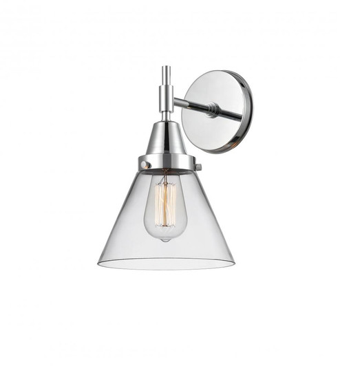 Cone - 1 Light - 8 inch - Polished Chrome - Sconce (3442|447-1W-PC-G42-LED)