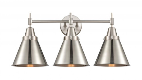 Appalachian - 3 Light - 26 inch - Satin Nickel - Bath Vanity Light (3442|447-3W-SN-M13-SN-LED)