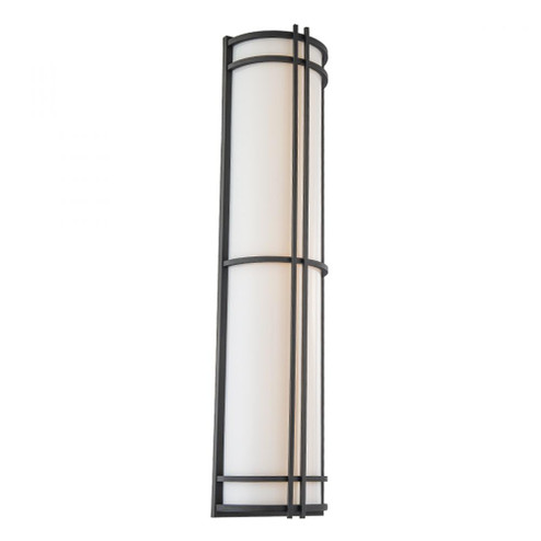 Skyscraper Outdoor Wall Sconce Light (3612|WS-W68637-BK)