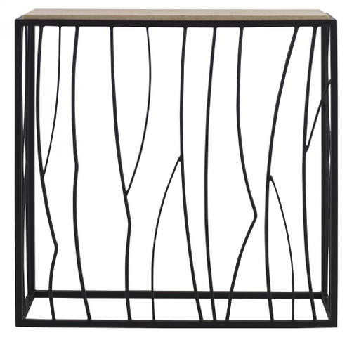 Uttermost Reed Travertine Console Table (85|25104)