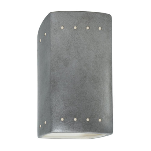 Small Rectangle w/ Perfs - Open Top & Bottom (Outdoor) (254|CER-0925W-ANTS)