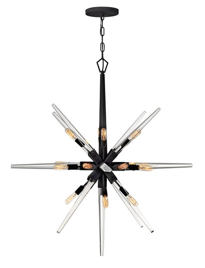 Large Orb Chandelier (88|FR47408BLK)