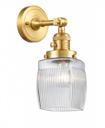 Colton - 1 Light - 6 inch - Satin Gold - Adjustable Sconce (3442|203SW-SG-G302)