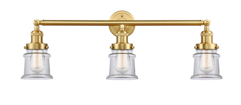 Canton - 3 Light - 30 inch - Satin Gold - Bath Vanity Light (3442|205-SG-G182S)