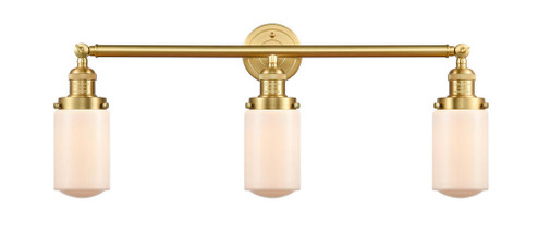 Dover - 3 Light - 31 inch - Satin Gold - Bath Vanity Light (3442|205-SG-G311)