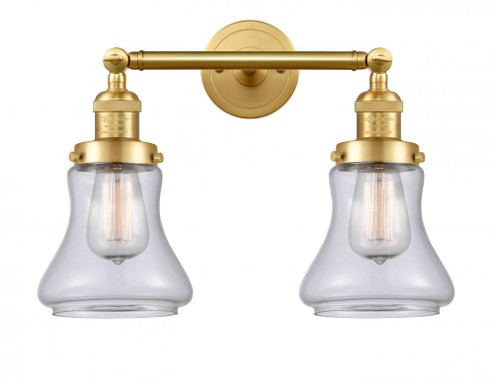 Bellmont - 2 Light - 17 inch - Satin Gold - Adjustable Bath Vanity Light (3442|208-SG-G192-LED)