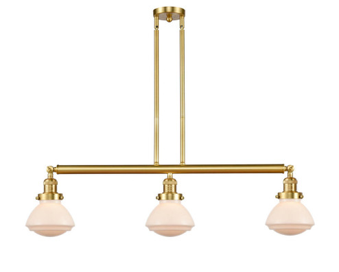 Olean - 3 Light - 39 inch - Satin Gold - Stem Hung - Adjustable Island Light (3442|213-SG-G321)