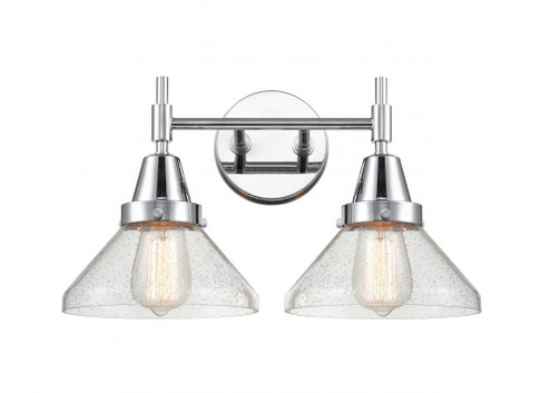 Caden - 2 Light - 17 inch - Polished Chrome - Bath Vanity Light (3442|447-2W-PC-SDY-LED)