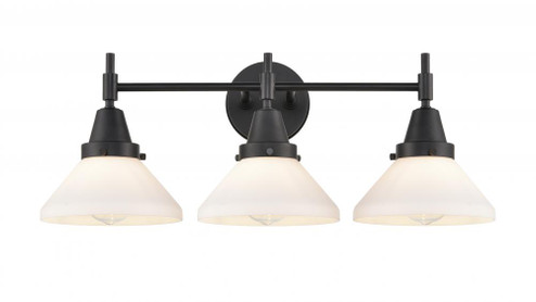 Caden Bath Vanity Light (3442|447-3W-BK-W)