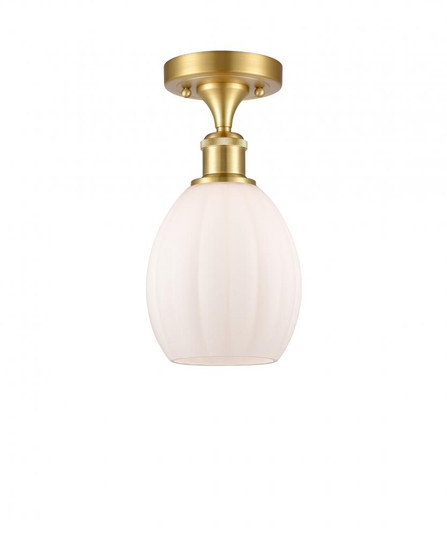 Eaton - 1 Light - 6 inch - Satin Gold - Semi-Flush Mount (3442|516-1C-SG-G81)