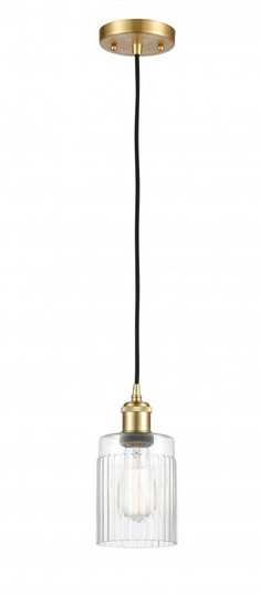Hadley - 1 Light - 5 inch - Satin Gold - Cord hung - Mini Pendant (3442|516-1P-SG-G342-LED)