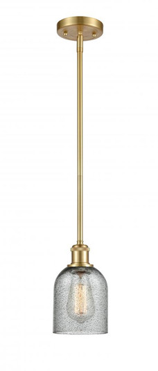 Caledonia - 1 Light - 5 inch - Satin Gold - Mini Pendant (3442|516-1S-SG-G257)