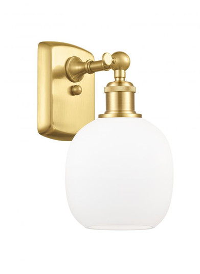 Belfast - 1 Light - 6 inch - Satin Gold - Sconce (3442|516-1W-SG-G101-LED)