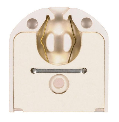Butt-On Mounting T8 or T12 Lampholder; Rapid Start Applications; 1-7/16'' Height; 1-3/8'' (27|80/1249)