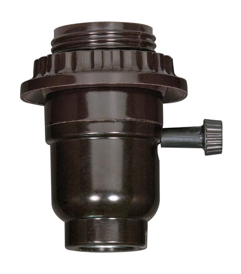 3-Way Turn Knob; Phenolic; Full Uno Thread And Ring; 1/8 IP Cap With Metal Bushing; Less Set Screw; (27|80/1265)