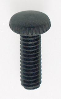 Steel Knurled Head Thumb Screw; 8/32; 1/2'' Length; Black Finish (27|90/025)