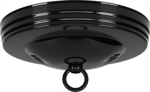 Standard Canopy Kit; Black Finish; 5'' Diameter; 7/16'' Center Hole; 2-8/32 Bar Holes; (27|90/065)