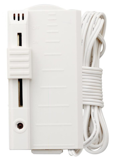 Slide - Floor Lamp Dimmer; 500W-120V 4.3A Rating; White Finish; 7 Foot Length; SPT-2 White Wire (27|90/1069)