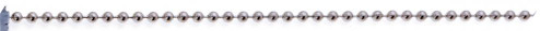 #6 Beaded Chain; 1/8'' Diameter; 100 Foot Spool; Nickel Finish; Used On Pull Sockets And Switches (27|90/125)