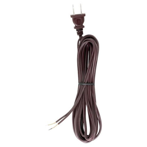 18/2 SPT-1-105C All Cord Sets - Molded Plug - Tinned Tips 3/4'' Strip with 2'' Slit 100 Ctn. (27|90/1529)