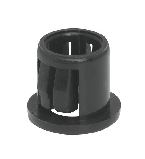 Nylon Snap-In Bushing; For 3/8'' Hole; Black Finish (27|90/158)