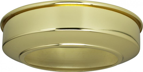 Canopy Extension; Brass Finish; 5-3/4'' Diameter; Fits 5'' Canopy; 1-1/2'' Extension (27|90/242)