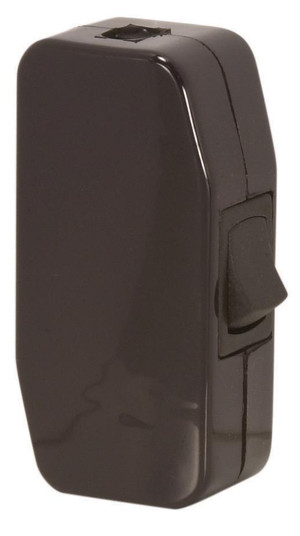 Heavy Duty Rocker Switch; For 18/2 SPT-1 And SPT-2, 16/2 SPT-2 And 18/2 SVT; 3A-125V; 1/2HP-125V; (27|90/433)