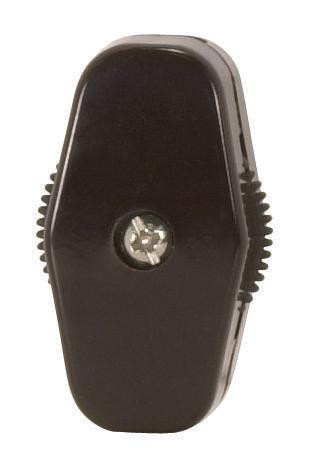 On-Off Cord Switch For 18/2 SPT-1; 6A-125V, 3A-250V, 3A-120V, 3A-125V; Brown Finish (27|90/506)