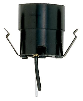Snap-In Socket For 3 1/4''- 4'' Holders; 8'' AWM Leads; 1-1/2'' Height; 1-1/4'' (27|90/541)
