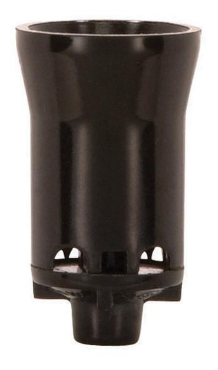 Pressure Fit Candelabra Base Socket; Pin Socket; Pressure Fit; Phenolic; 1-1/4'' Height; 3/4'' (27|90/548)
