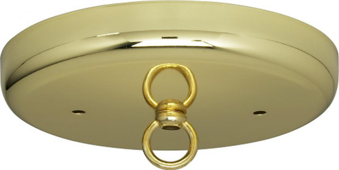 Contemporary Canopy Kit; Brass Finish; 5'' Diameter; 7/16'' Center Hole; 2-8/32 Bar Holes; (27|90/890)