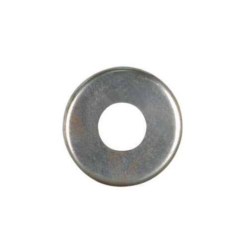 Steel Check Ring; Curled Edge; 1/8 IP Slip; Unfinished; 1/2'' Diameter (27|90/2050)