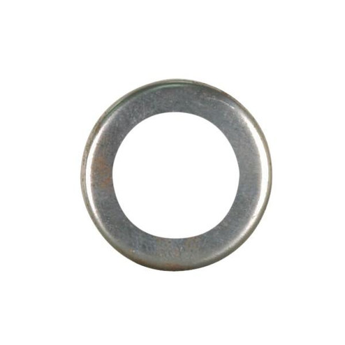Steel Check Ring; Curled Edge; 1/4 IP Slip; Unfinished; 1-1/2'' Diameter (27|90/2090)
