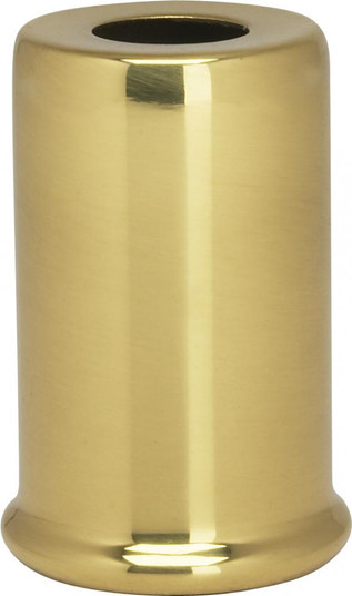 Solid Brass Spacer; 7/16'' Hole; 1-1/2'' Height; 7/8'' Diameter; 1'' Base Diameter; (27|90/2225)