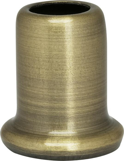 Flanged Steel Neck; 1'' Height; 7/8'' Bottom; Antique Brass Finish (27|90/2272)