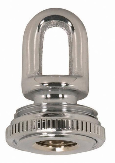 1/4 IP Cast Brass Screw Collar Loops with Ring 1/4 IP Fits 1'' Canopy Hole Ring (27|90/2300)