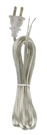 18/2 SPT-1-105C All Cord Sets - Molded Plug - Tinned Tips 3/4'' Strip with 2'' Slit 48'' (27|90/2464)