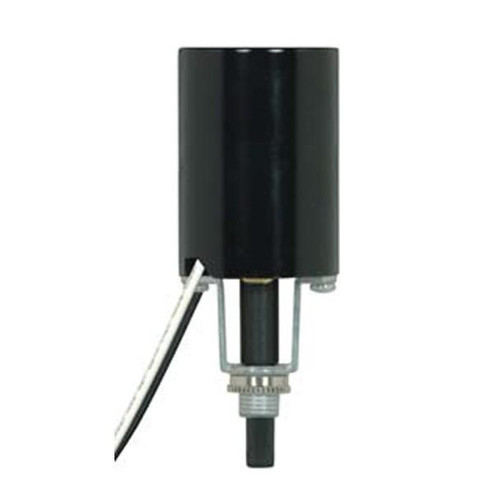 Bottom Turn Knob; 13'' AWM B/W 105C Leads; 2-3/8'' Height; 1-1/4'' Diameter; 1/2'' (27|90/1782)